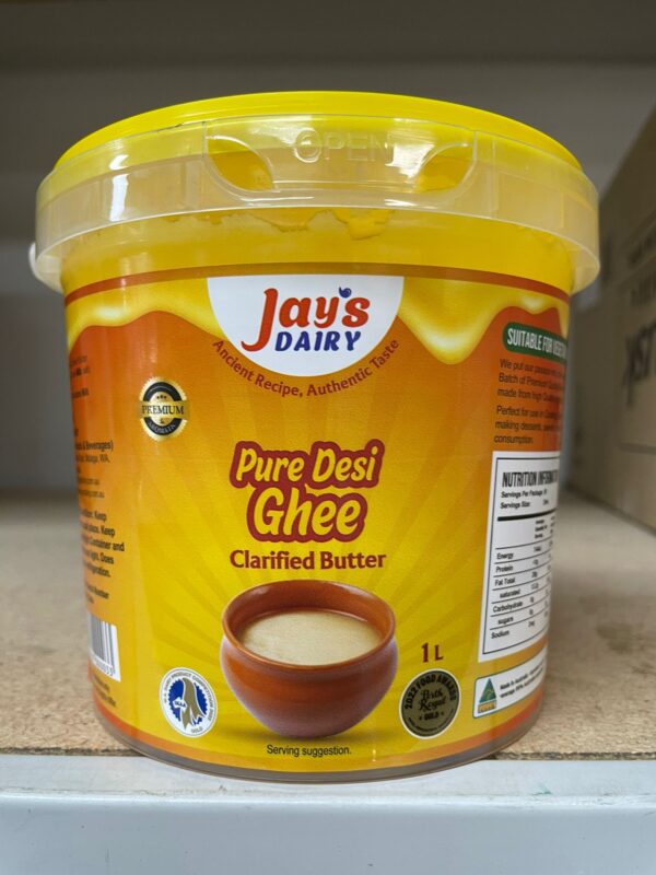 Jay’s Dairy Pure Desi Ghee 1L